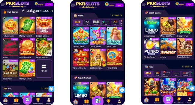 popular games of PKR Slots Game
